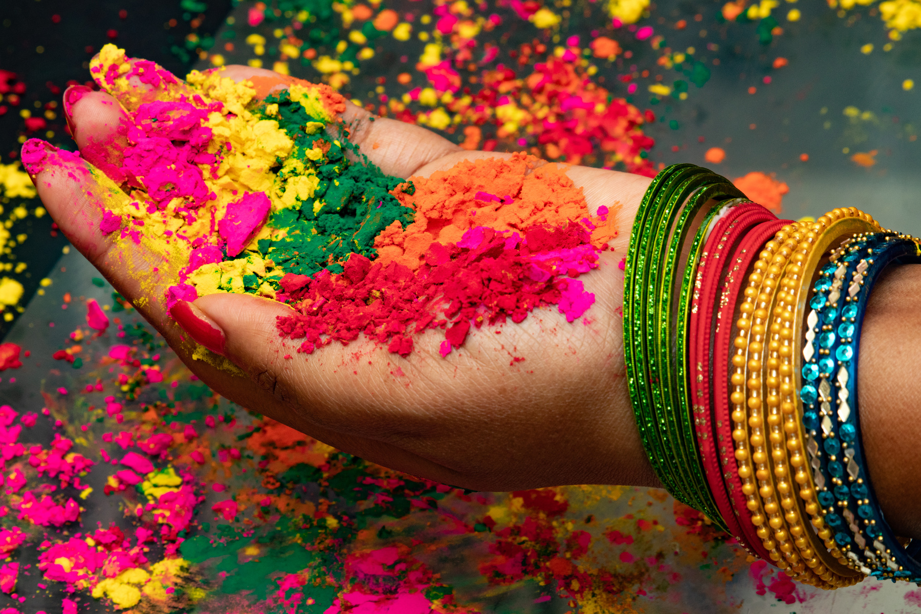 Beautiful Colours of Holi